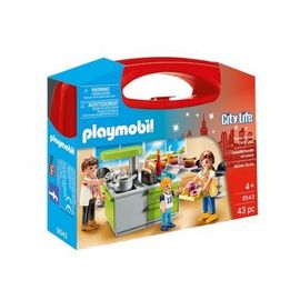 Playmobil City Life 9543 - Valisette Famille Et Cuisine