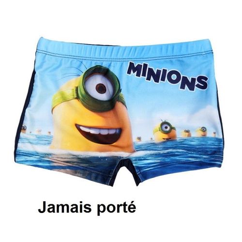 Boxer Minions Bleu_Marine 3 Ans
