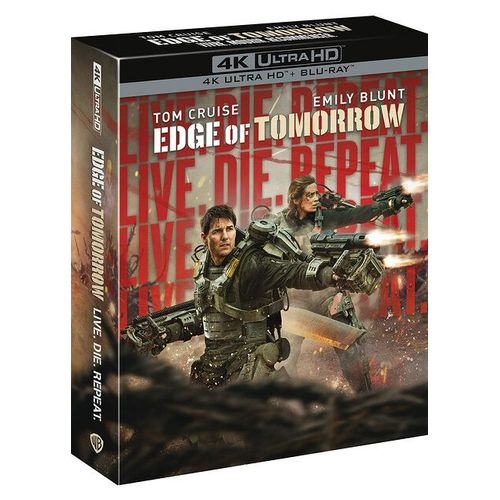 Edge Of Tomorrow - Édition Collector 4k Ultra Hd + Blu-Ray - Boîtier Steelbook + Goodies