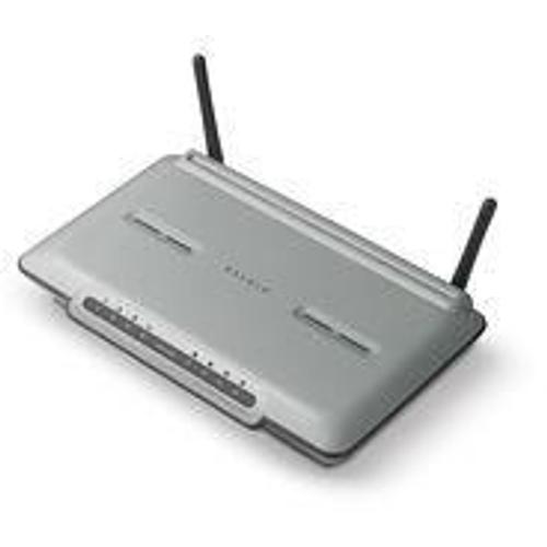 Belkin F5D7632-4 - Modem Routeur ADSL Sans Fil - G 802.11g - 54Mbps - 2.4GHz