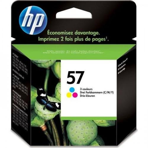 Cartouche d'Encre - Imprimante HP 57 trois couleurs authentique (C6657AE) pour HP PSC 1217/1311/1355