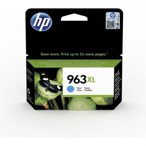HP 963 XL Cartouche d'encre cyan grande capacité authentique 3JA27AE pour HP OfficeJet Pro 9010 / 9020 series