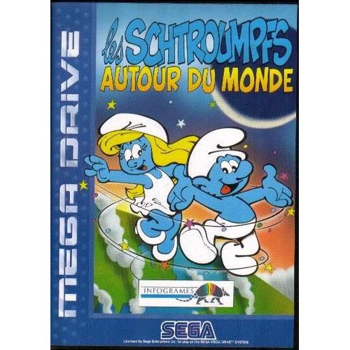 Les Schtroumpfs Autour Du Monde Megadrive