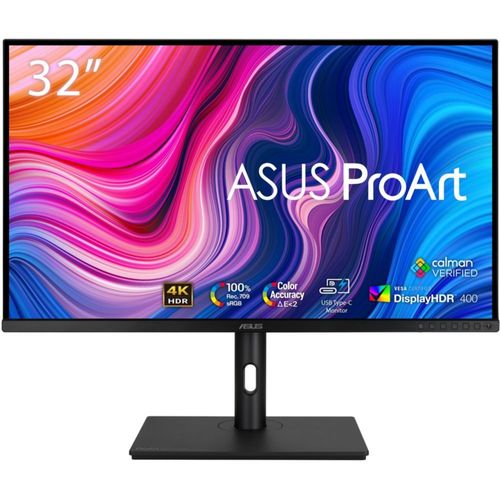 ASUS ProArt PA329CV - Écran LED - 32" - 3840 x 2160 4K UHD (2160p) @ 60 Hz - IPS - 400 cd/m² - 1000:1 - DisplayHDR 400 - 5 ms - 2xHDMI, DisplayPort, USB-C - haut-parleurs
