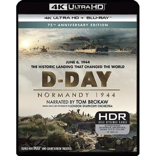 D-Day: Normandy 1944 (75th Anniversary Edition) [Ultra Hd] With Blu-Ray, 4k M