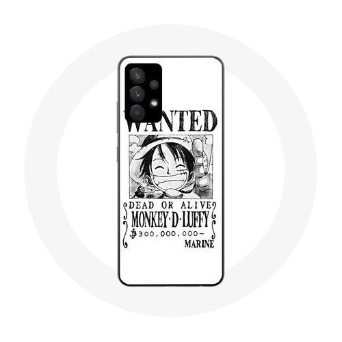 Coque Pour Samsung Galaxy A32 One Piece Manga Affiche De Recherche Blanche