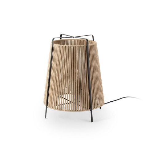 Faro Akane Lampadaire Trépied Beige Ip44