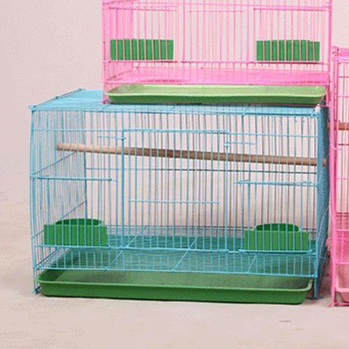 Petite Cage rectangulaire en fil de fer pour petits oiseaux et