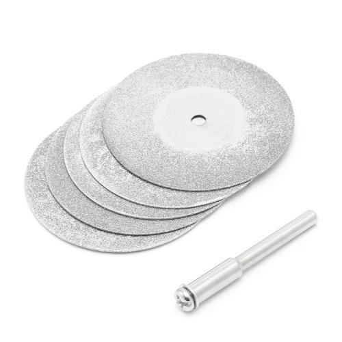 Disque de coupe circulaire pour scie, accessoires Dremel, 5 pièces/lot, outil rotatif Dremel, disques diamantés