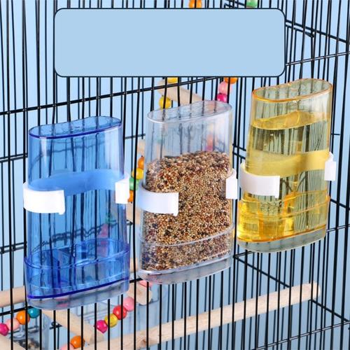 3 Pièces Bouteille d'eau en Cage à Oiseaux Automatique pour Oiseaux  Distributeur Abreuvoir à Oiseaux Automatique Mangeoires Mangeoire Oiseaux  Convient