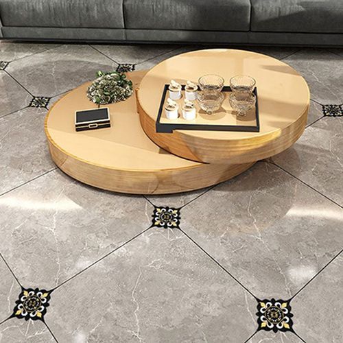 1 Set Tuile Autocollant Décoratif Plancher Auto-Adhérence Imperméable Diagonale Autocollant Salon Carrelage Décoration Stickers Muraux Xqmg