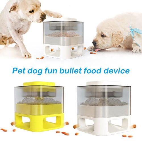Distributeur De Nourriture Pour Chien, Déclencheur À Bouton Interactif, Puzzle Pour Chien, Distribution De Friandises, Jouets À Alimentation Lente, Produits Pour Animaux De Compagnie