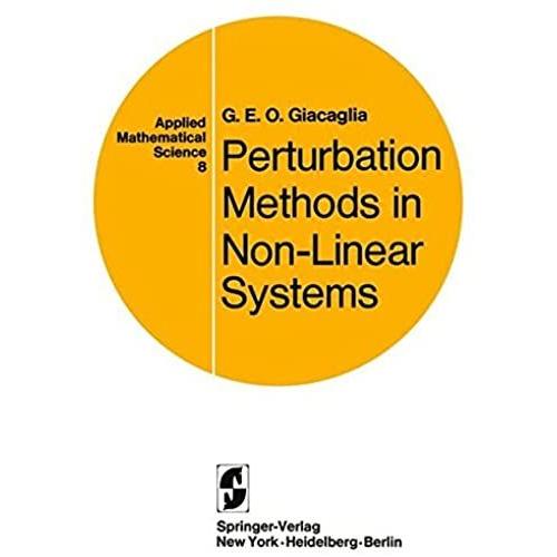 Perturbation Methods In Non-Linear Systems