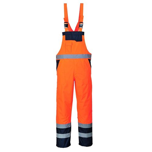 Portwest Cotte Contrast Non-Doublee, Couleur: Orange/Marine, Taille: Xl, S488onrxl
