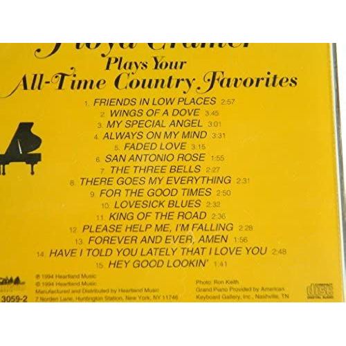 Floyd Cramer Plays Your All-Time Country Favorites Volume 2