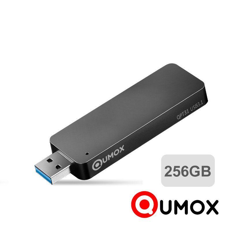 Clé USB Qumox 1 To USB 3.1 Stick 420MB/s - Noire