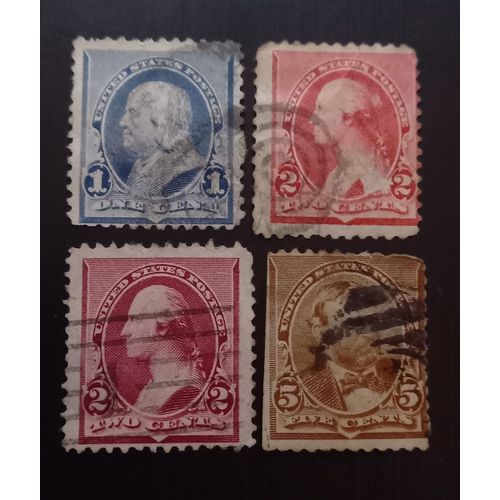 Timbres Etat Unis 1890 Présidents & Other Personalities - Modèle: Thomas F. Morris