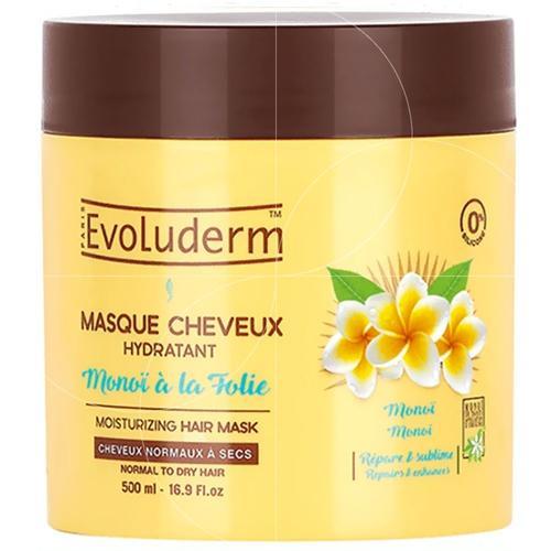 Evoluderm - Masque Cheveux Hydratant Monoï À La Folie - 500ml 