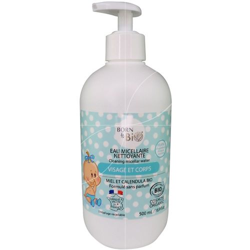 Born To Bio - Eau Micellaire Nettoyante Visage Et Corps Bio - 500ml 