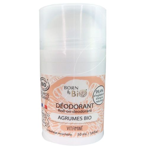Born To Bio - Déodorant Bille Agrumes Bio - 50ml 