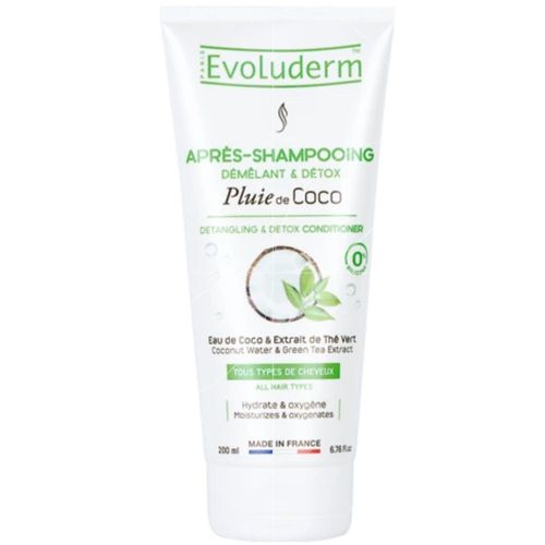 Evoluderm - Après-Shampooing Démêlant & Détox Pluie De Coco - 200ml 