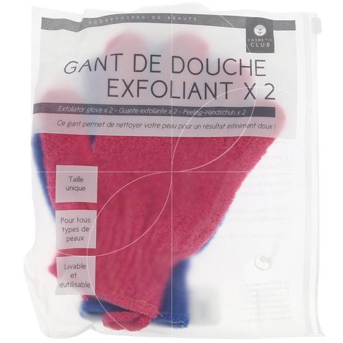 Cosmetic Club - Gant De Douche Exfoliant X2 