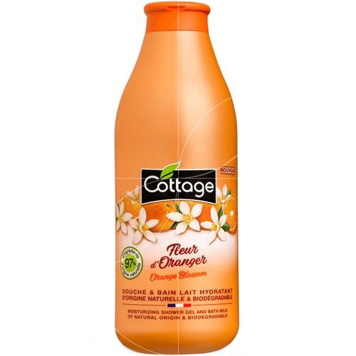 Cottage - Douche & Bain Lait Hydratant - Fleur D'oranger - 750ml 