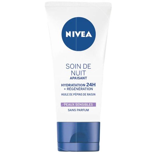 Nivea - Soin De Nuit Apaisant À L'huile De Pépins De Raisin - 50ml 
