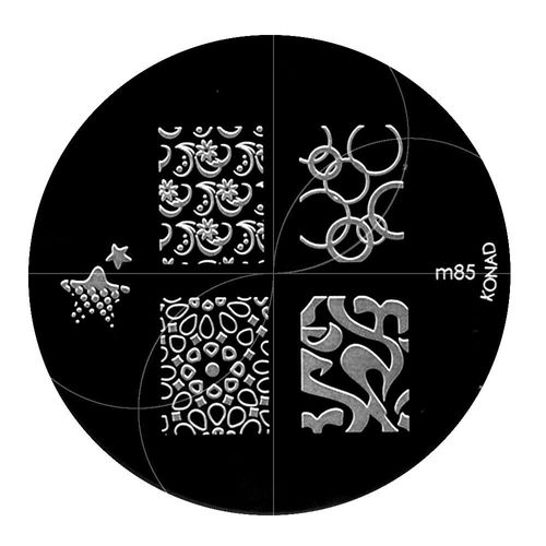 Konad - Plaques De Stamping Nail Art M85 