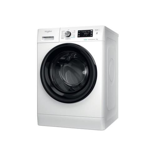 Whirlpool FFB 8258 BV FR Machine à laver Blanc/noir - Chargement frontal