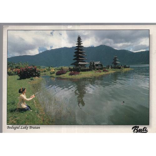 Carte Postale Gf De Bali (Indonésie) Begudul Lake Bratan
