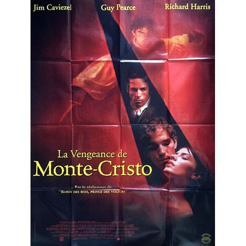 La Vengeance De Monte Cristo (The Count Of Monte Cristo) - Véritable Affiche De Cinéma Pliée - Format 120x160 Cm - De Kevin Reynolds Avec Jim Caviezel, Guy Pearce, Richard Harris - 2002