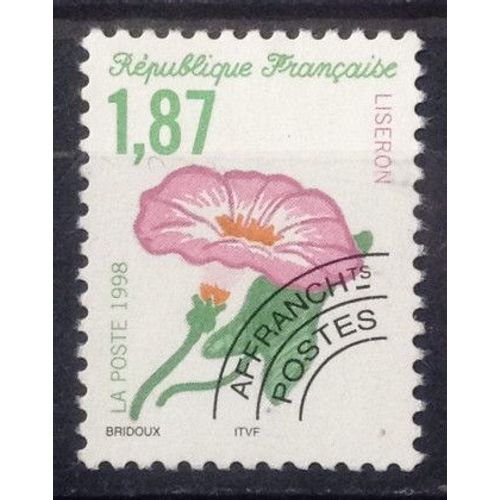 Préoblitéré Fleurs Sauvages - Liseron 1,87 (Très Joli N° 240) Obl - France Année 1998 - Brn83 - N17839