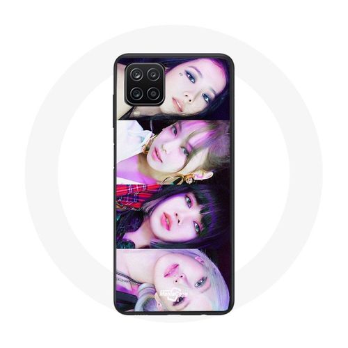 Coque Pour Samsung Galaxy A12 Blackpink Groupe K-Pop Filles Rosé Lisa Jennie Et Jisoo Lovesick Girls Poster The Album