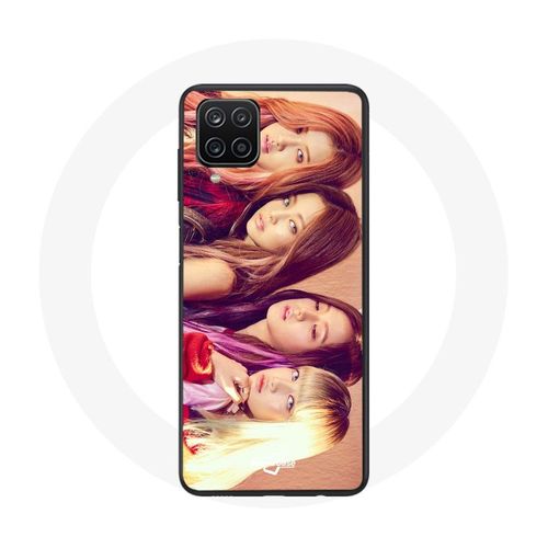 Coque Pour Samsung Galaxy A12 Blackpink Groupe K-Pop Jisoo Jennie Lisa Et Rosé
