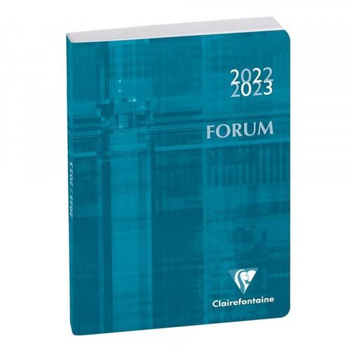 Agenda Scolaire 2024/2025 Forum Metric Exacompta 12 X 17 Cm Turquoise