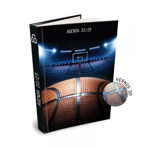Agenda Scolaire Bouchut 2022/2023 Journalier Basket-Ball 12 X 17cm