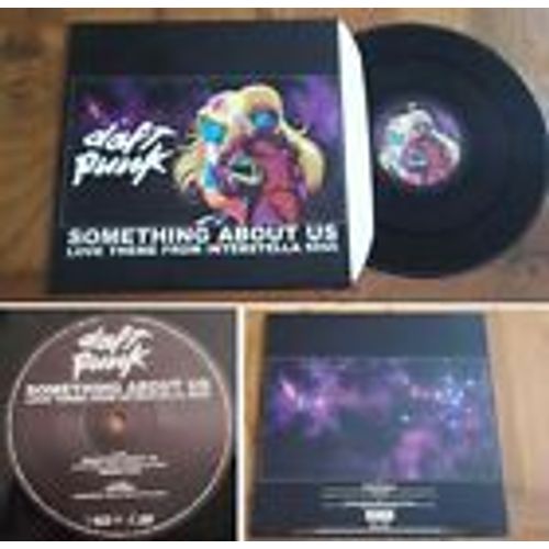 Maxi 45t 12" Vinyle Daft Punk Something About Us Love Theme From Interstella 5555 Matsumoto Manga Cover 2003 Made In E.U.