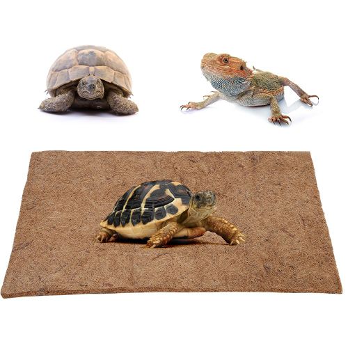 Tapis De Sol En Fibre De Coco Pour Reptile, Tapis De Fond Pour Lézards, Cage De Terrarium, Tapis De Sol Pour Aménagement Paysager, Décoration Pour Boîte De Reptile, 80x40cm