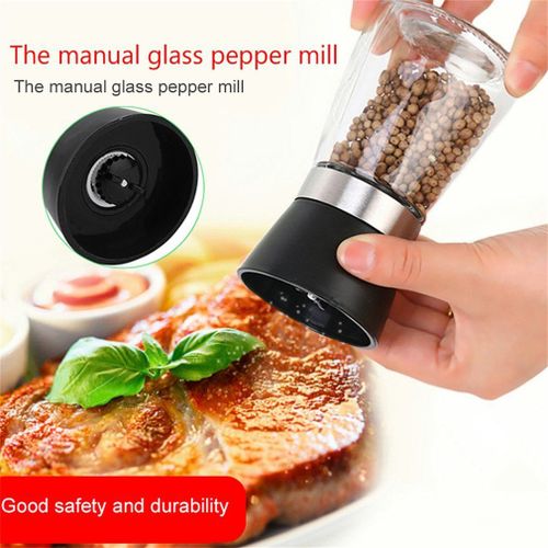 Moulin À Poivre, Sel Et Épices Manuel, Récipient À Épices, En Acier Inoxydable, Créatif, Pour La Maison, Outils De Cuisine