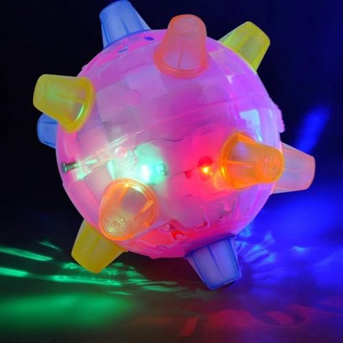 Boule Active Lumineuse Amusante, Clignotante Et Sautante, Jouet Interactif Pour Animaux De Compagnie, Éclairage Pour Chiens, Chats, Balles Vibrantes Et Rebondissantes, Fournitures Pour Animaux De Comp