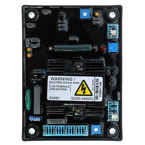 Régulateur de tension de générateur SX460 220V, demi-onde, Phase automatique AVR, régulateur de puissance, pièces de générateur