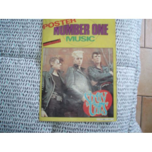 Stray Cats / Poster Number One Music ( 90cmx63cm).