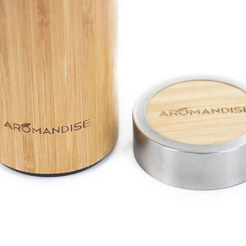 Gourde En Bambou Pour Infusions - 450 Ml
