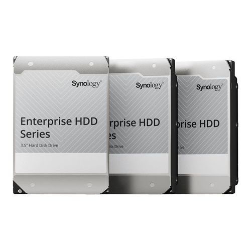 Synology HAT5310 - Disque dur - 18 To - interne - 3.5" - SATA 6Gb/s - 7200 tours/min - mémoire tampon : 512 Mo - pour RackStation RS1619xs+, RS3621xs+, RS4021xs+