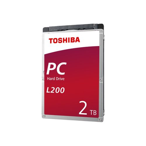 Toshiba L200 Laptop PC - Disque dur - 2 To - interne - 2.5" - SATA 6Gb/s - 5400 tours/min - mémoire tampon : 128 Mo