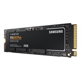 Samsung 970 EVO Plus MZ-V7S250BW - SSD - chiffré - 250 Go - interne - M.2 2280 - PCIe 3.0 x4 (NVMe) - mémoire tampon : 512 Mo - AES 256 bits - TCG Opal Encryption