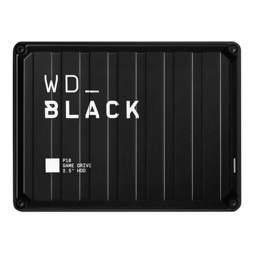 WD_BLACK P10 Game Drive WDBA2W0020BBK - Disque dur - 2 To - externe (portable) - USB 3.2 Gen 1 - noir