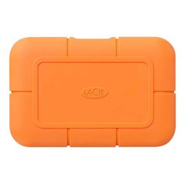 SSD robuste LaCie STHR500800 - SSD - chiffré - 500 Go - externe (portable) - USB 3.1 Gen 2 / Thunderbolt 3 (USB-C connecteur) - Self-Encrypting Drive (SED)
