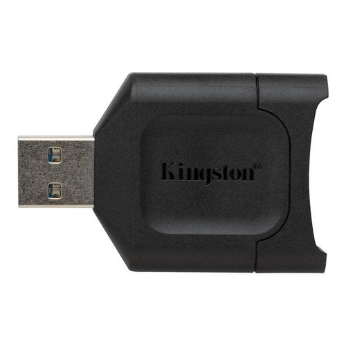 Kingston MobileLite Plus - Lecteur de carte (SD, SDHC, SDHC UHS-I, SDHC UHS-II, SDXC, SDXC UHS-I, SDXC UHS-II) - USB 3.2 Gen 1